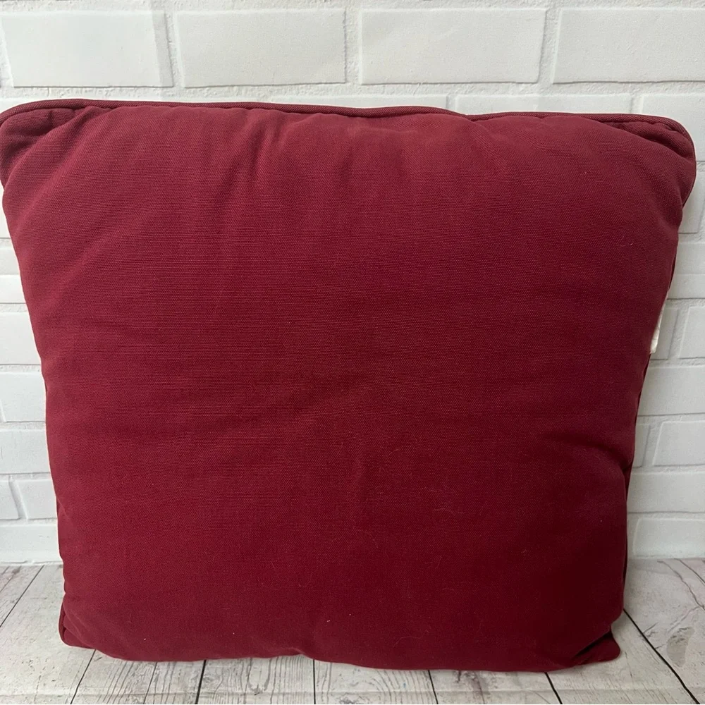 Cottage Core Tapestry Bless This Home Accent Throw Pillow Victorian House VTG